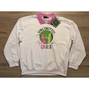 Wicked Merch Universal Studios Authentic Merch Long Sleeve Wicked The Movie Y2K